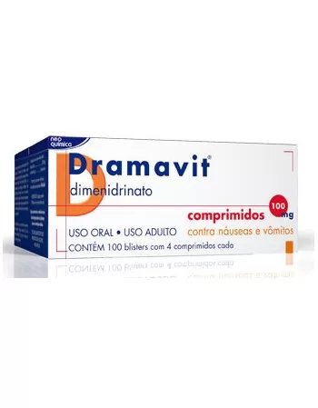 DRAMAVIT 100MG C/400 COMP (9)