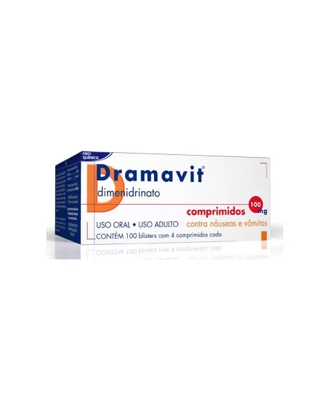 DRAMAVIT 100MG C/400 COMP (9)