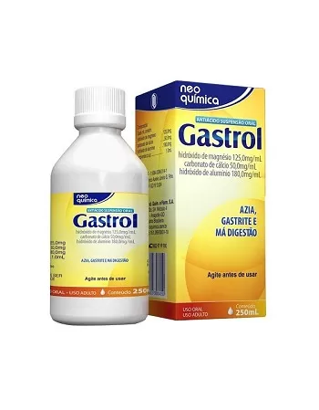 GASTROL SUSP OR FR C/250ML(24)