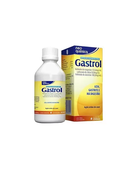 GASTROL SUSP OR FR C/250ML(24)