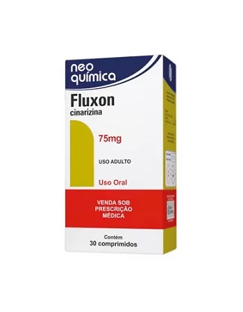 FLUXON 75MG C/30 COMP (CINARIZINA)60