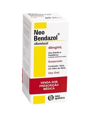 NEO BENDAZOL 40MG 10ML(ALBENDAZOL)100