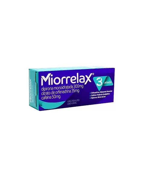 MIORRELAX C/100 COMP (DIP+CAF+ORFENAD)12