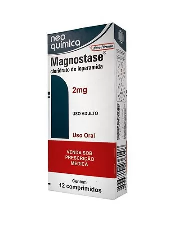 MAGNOSTASE 2MG C/ 12 COMP (LOPERAMIDA)12