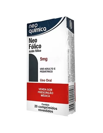 NEO FOLICO 5MG C/20 COMP ACIDO FOLICO)60