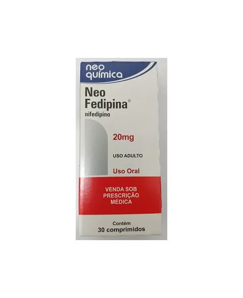 NEO FEDIPINA 20MG 30 COMP (NIFEDIPINO)60