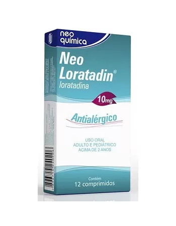 NEO LORATADIN 10MG 12 COMP(LORATADINA)60