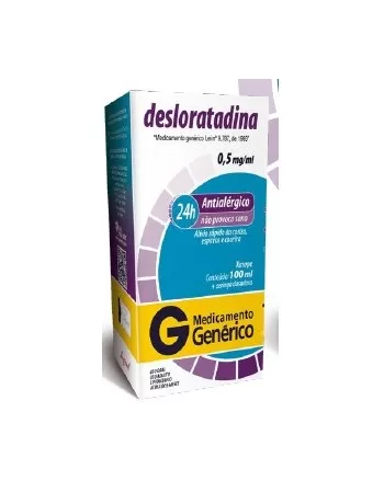 DESLORATADINA XPE 0,5MG 100ML (25)