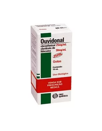 OUVIDONAL 10 ML OTOL(CLOR+LIDOCAINA)50