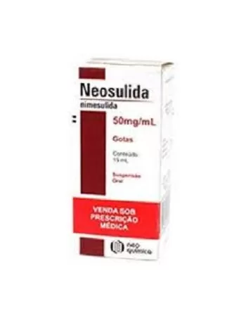 NEOSULIDA 50MG SUSP 15ML(NIMESULIDA)100