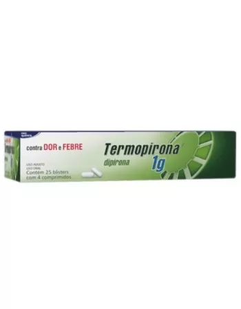 TERMOPIRONA 1G C/100 COMP (DIPIRONA)12