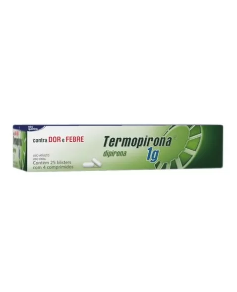 TERMOPIRONA 1G C/100 COMP (DIPIRONA)12