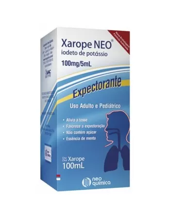 XAROPE NEO 100ML(IODETO DE POTASSIO)60