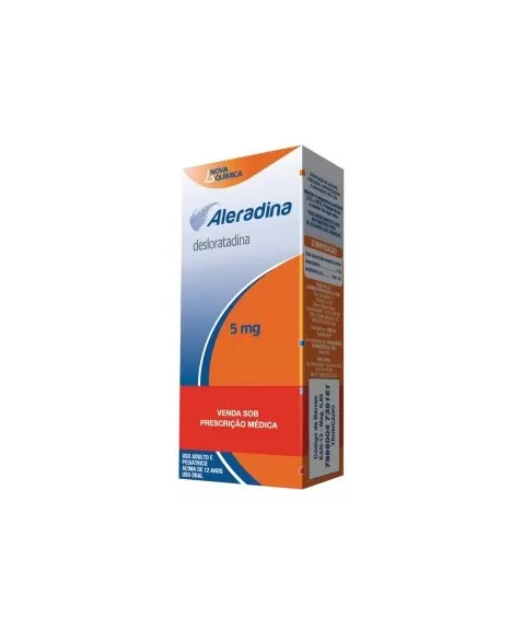 ALERADINA 5MG C/ 30 CPR(DESLORATADINA)48