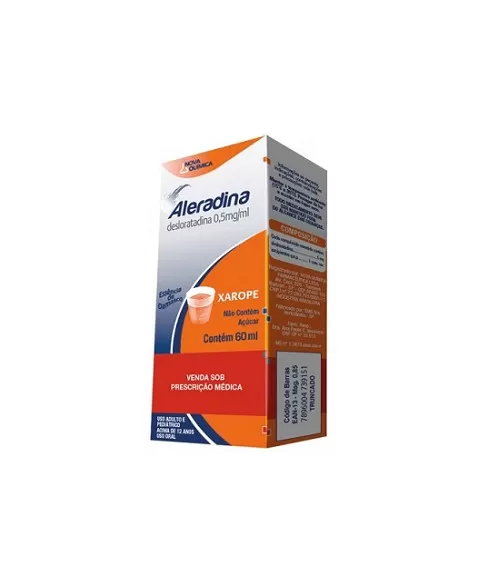 ALERADINA 0,5MG/ML XPE 60ML(DESLORATADIN