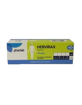 HERVIRAX CREME 50MG/G(5%)-BG C/10G(ACICL