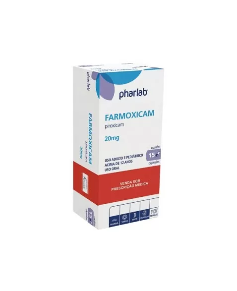 FARMOXICAM 20MG C/15 CAPSULAS(PIROXICAN)