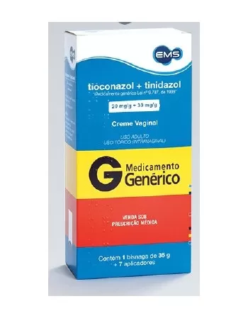 TIOCONAZOL+TINIDAZOL 35G+7AP(48)