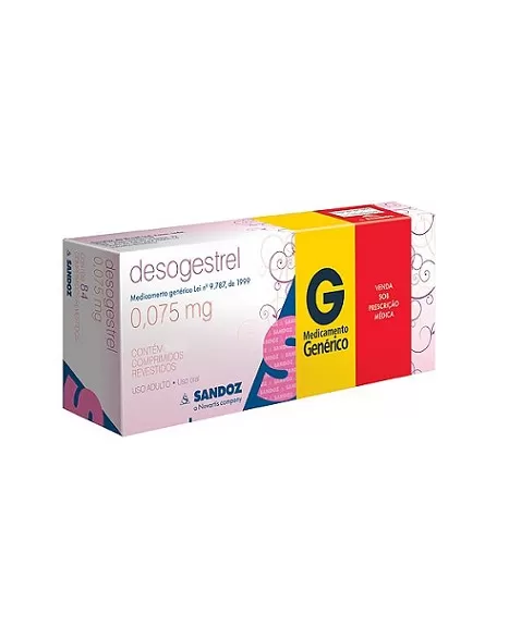 DESOGESTREL 75MG C/ 28 CPR