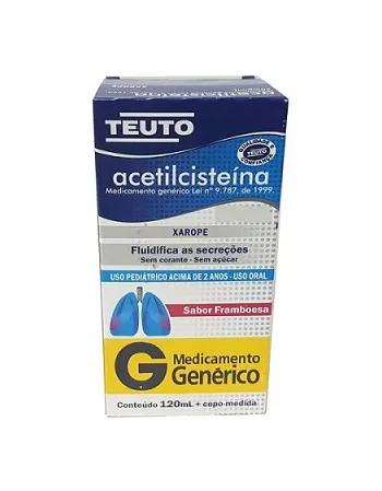 ACETILCISTEINA 40MG/ML XPE ADU 120ML GE