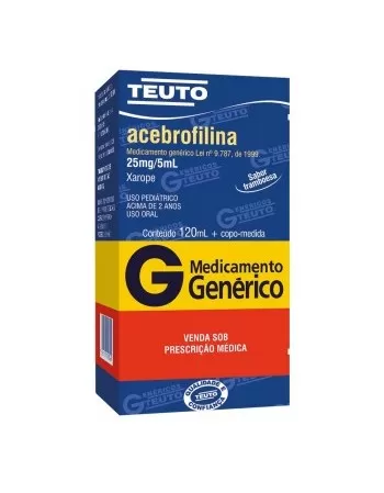 ACEBROFILINA 25MG/5ML XPE PED 120ML GEN