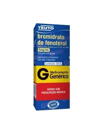 BROMIDRATO FENOTEROL 5MG GTS 20ML(100)