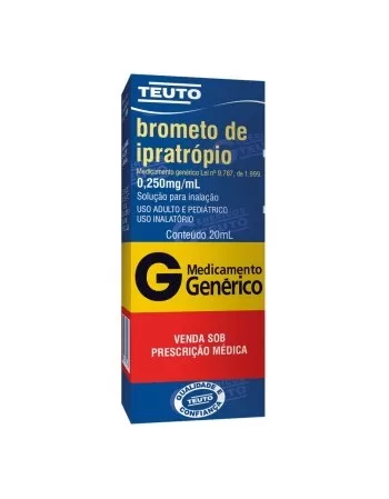 BROMETO IPRATROPIO 250MG/ML 20ML(100)