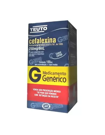 CEFALEXINA 250MG SUSP 100ML RDC Nº20(50)