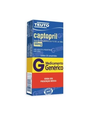 CAPTOPRIL 50MG C/30 COMP(100)