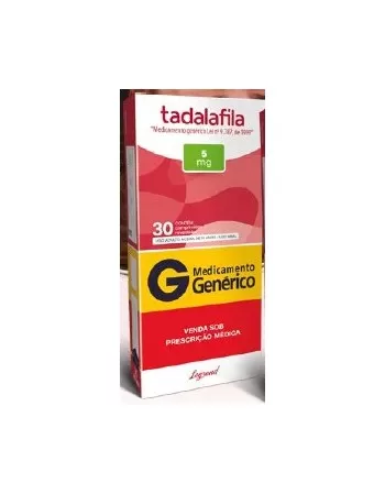 TADALAFILA 5MG C/30 COMP REV - GL