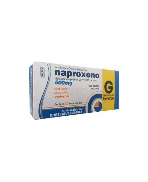 NAPROXENO 500MG C/20 COMP(100)