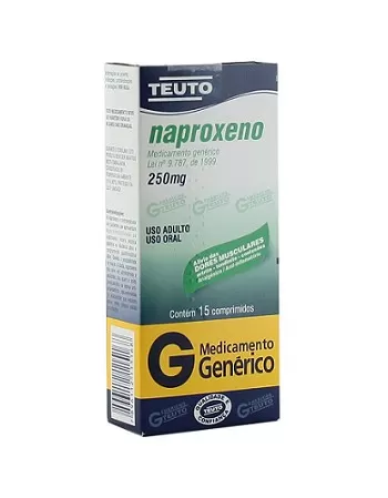 NAPROXENO 250MG C/15 COMP(50)