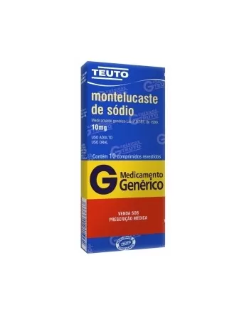 MONTELUCASTE SOD 10MG COMPREV C/10