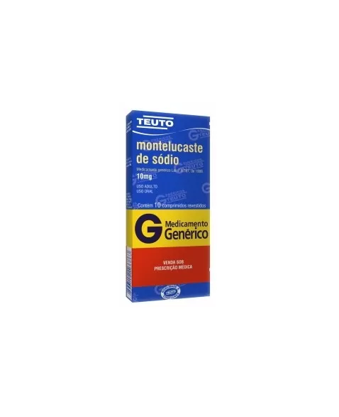 MONTELUCASTE SOD 10MG COMPREV C/10