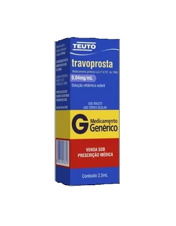 TRAVOPROSTA 0,04MG/ML SOL OFT 2,5ML GEN