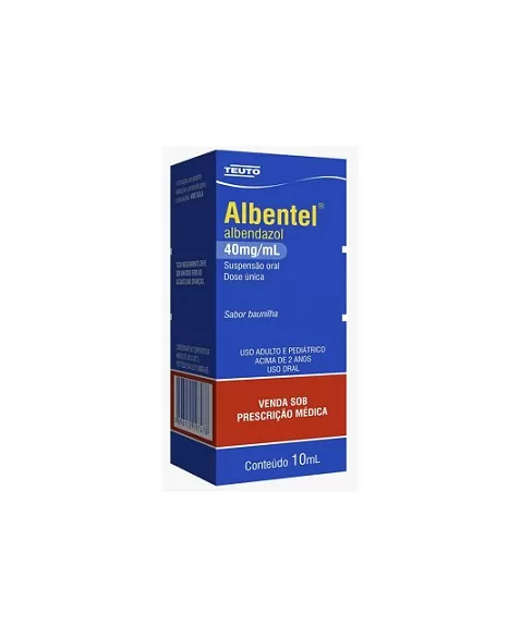 ALBENTEL SUSP 10ML(ALBENDAZOL) (100)