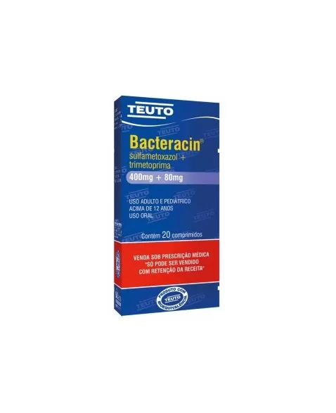 BACTERACIN 400+80MG C/ 20 COMP