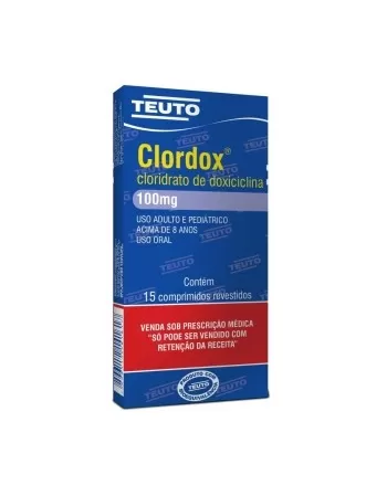 CLORDOX 100MG C/15(CLORID.DOXICICLIN)*