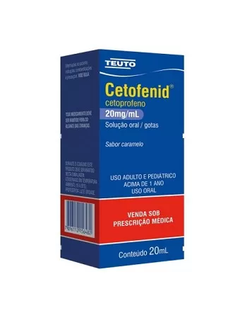 CETOFENID 20MG/ML GTS 20ML (100)CETOPROF