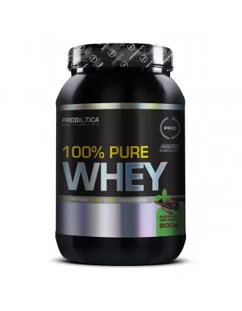 100% PURE WHEY (POTE 900G)CHOCOL.C/MENTA