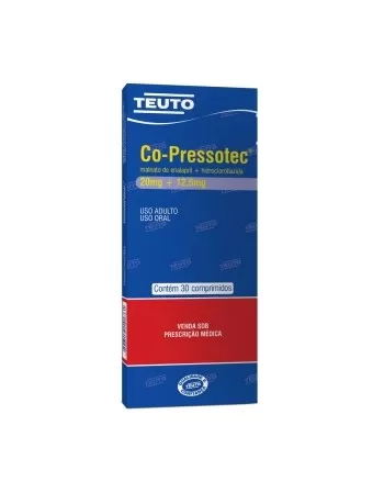 CO-PRESSOTEC 20/12,5MGC/30(ENALAPRIL+HID