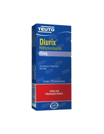 DIURIX 25MG C/20 (HIDROCLOROTIAZIDA)100