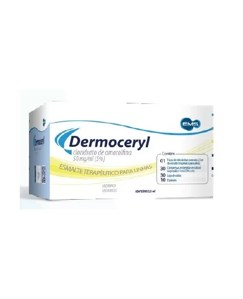 DERMOCERYL 2,5ML (CLORID. DE AMOROLF)(35