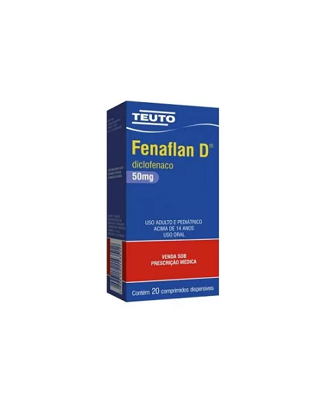 FENAFLAN D 50MG C/ 20CPR(DICLOF POTASSIC