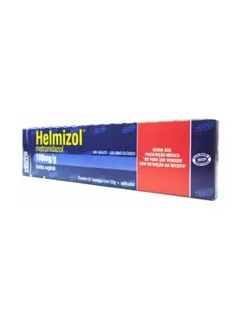 HELMIZOL 100MG GEL VAG 50G(METRONID)100*