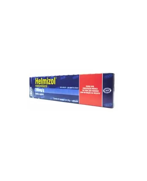 HELMIZOL 100MG GEL VAG 50G(METRONID)100*