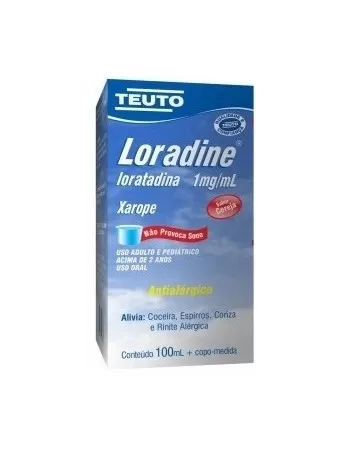 LORADINE 1MG XPE 100ML(50)