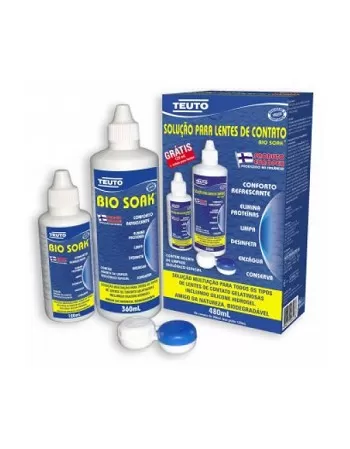 KIT BIO SOAK SOL LENTE CONTATO 480ML