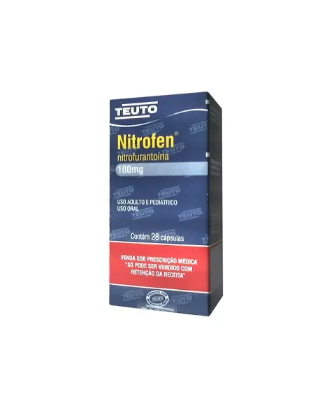 NITROFEN 100MG C/28 (NITROFURANTOINA)40*