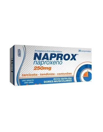 NAPROX 250MG C/20 COMP (NAPROXENO)100